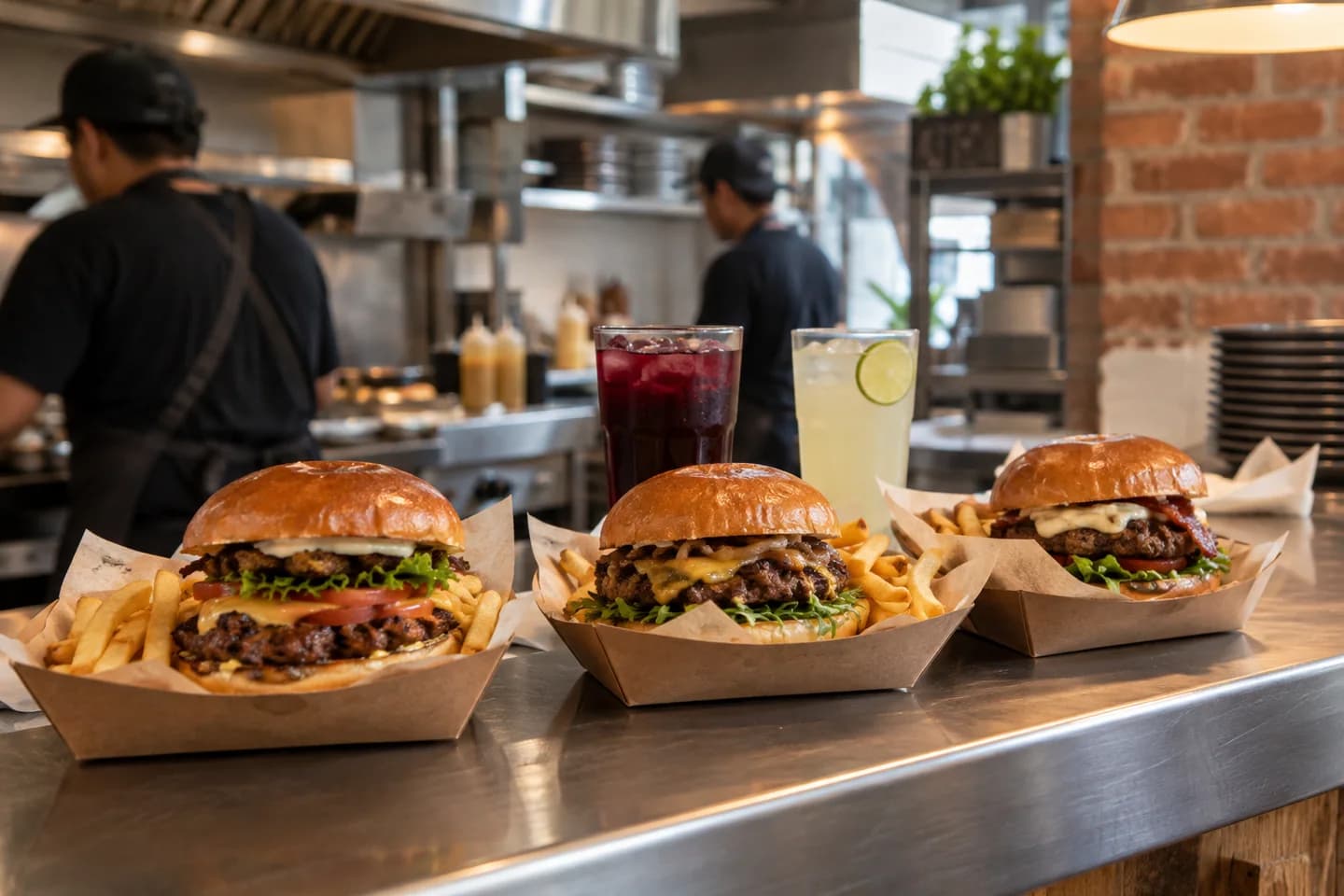Vista del catálogo Papa Burger