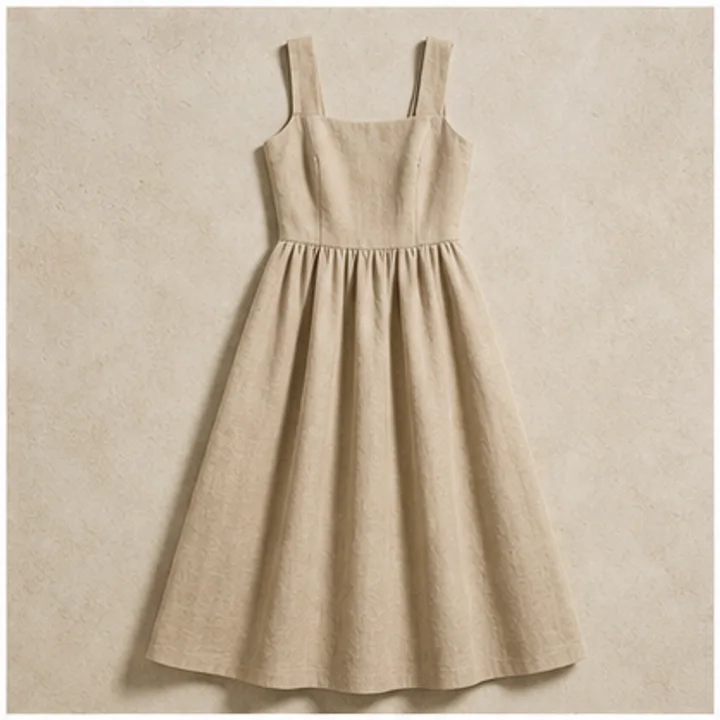 Vestido Lino Arena