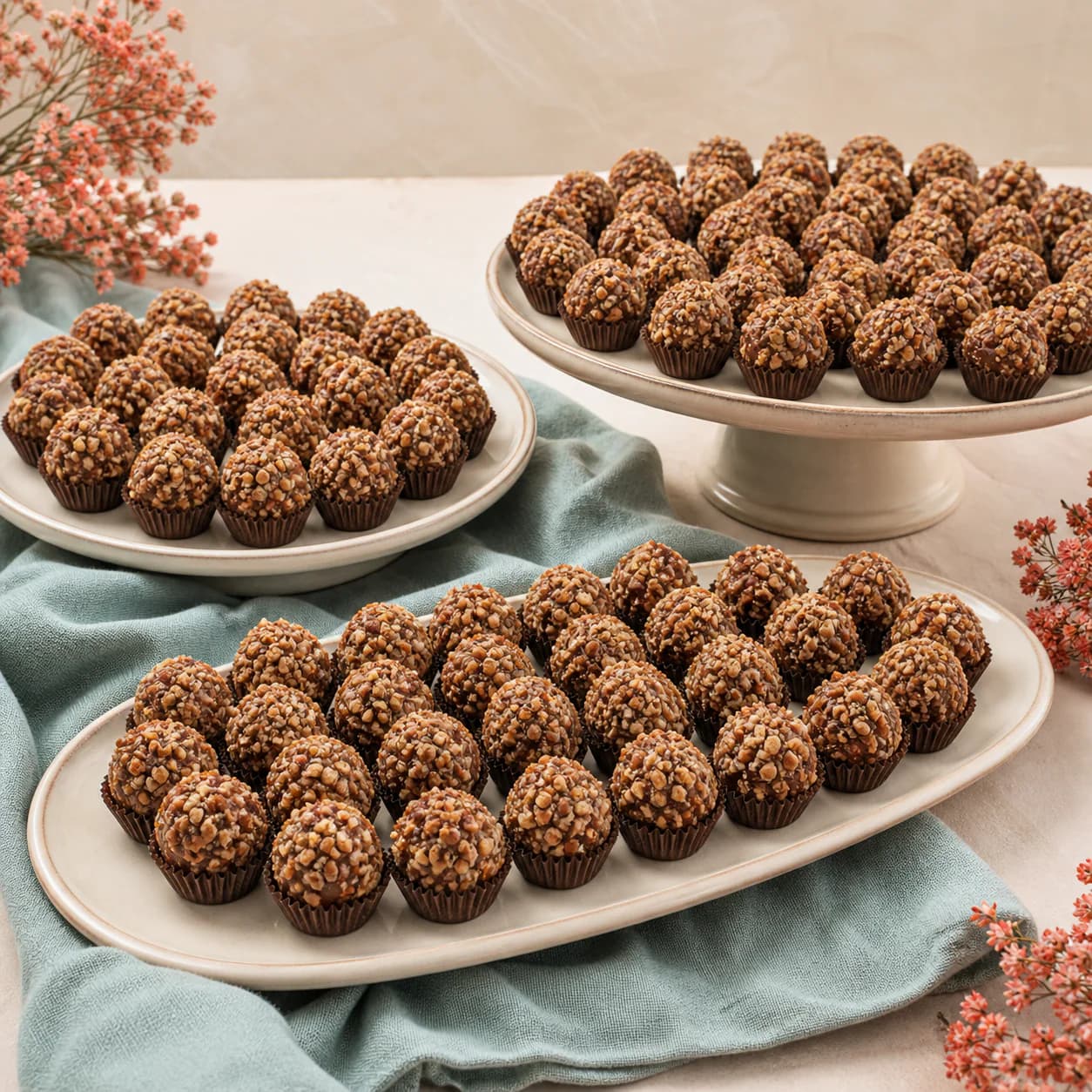 Trufas de pecana